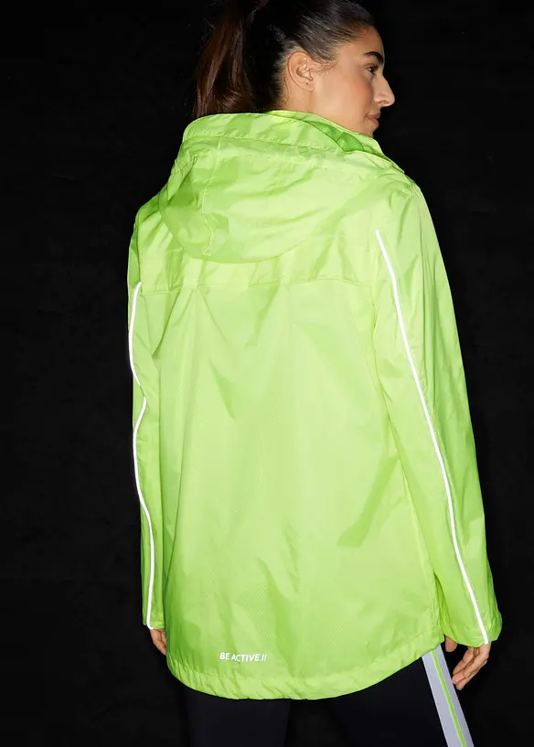 Funksjonsjakke i vannavvisende materiale med reflekterende egenskaper, bonprix
