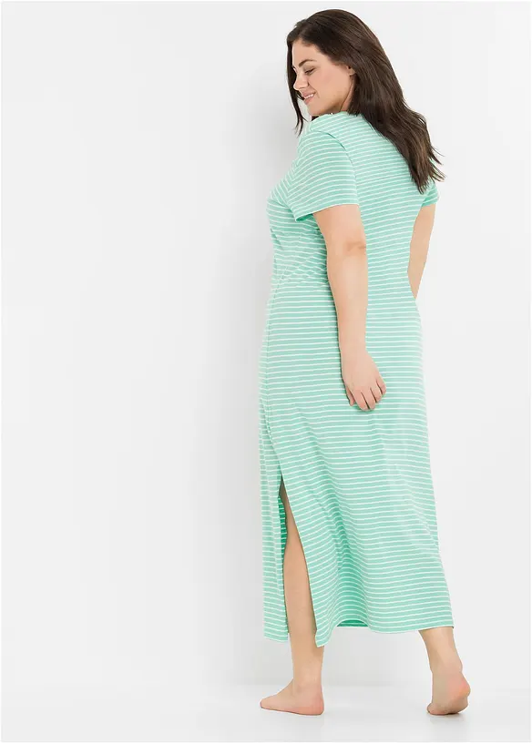 Lang nattkjole i 100% bomull, bonprix