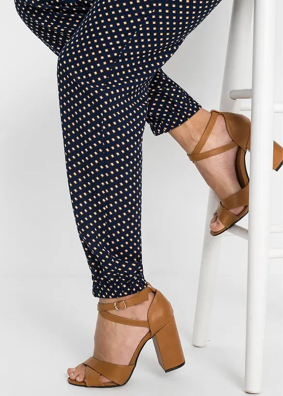 Pull on-bukse i 100% viskose, bonprix