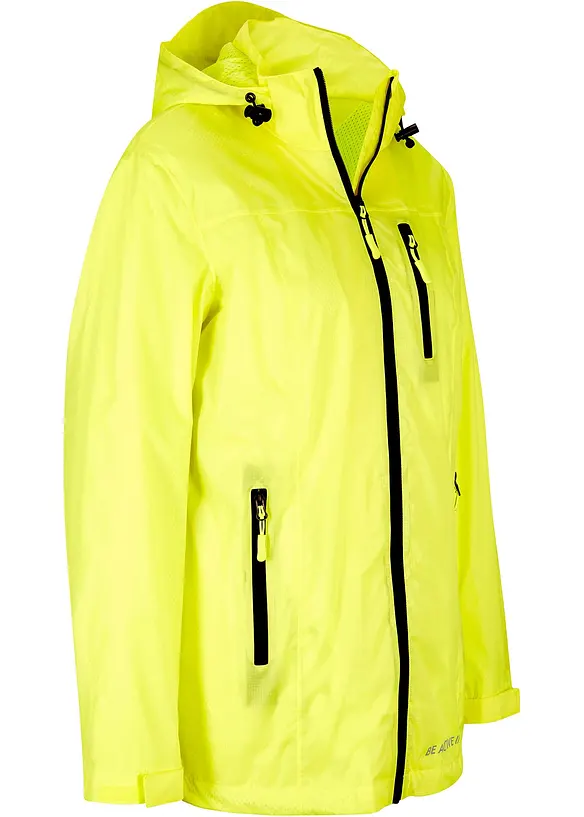Funksjonsjakke i vannavvisende materiale med reflekterende egenskaper, bonprix