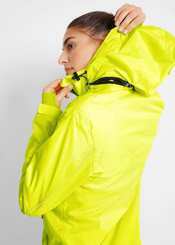 Funksjonsjakke i vannavvisende materiale med reflekterende egenskaper, bonprix