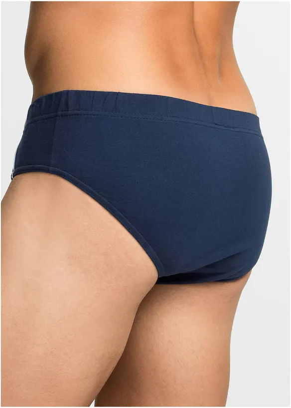 H&oslash;y truse med bomull (5-pack), bonprix