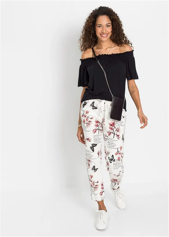 Bukse i Loose Fit, bonprix