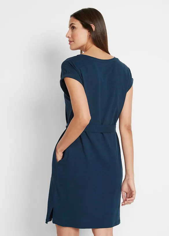 Trikotkjole i 100% bomull, bonprix