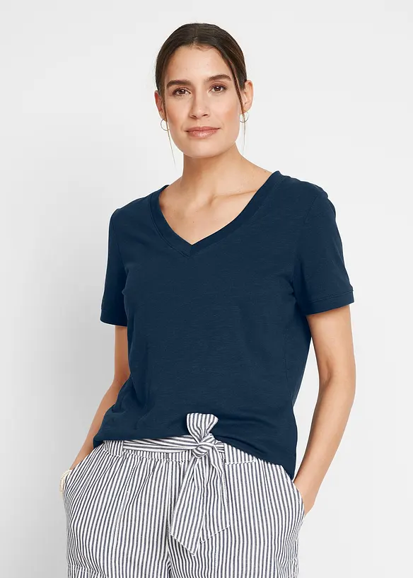 T-skjorte i 100% bomull, bonprix