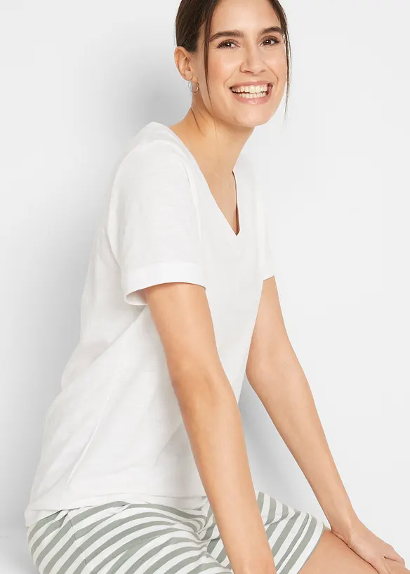 T-skjorte i 100% bomull, bonprix