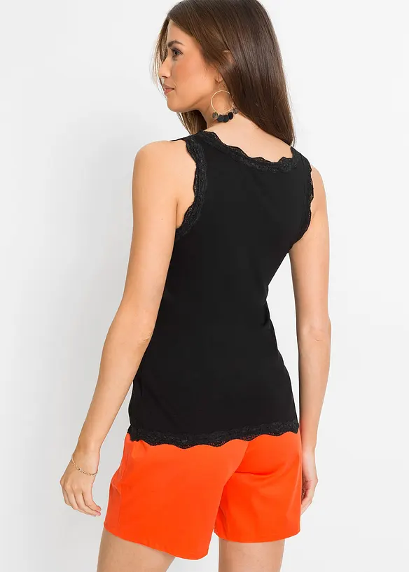Topp med blonde (2-pack), bonprix