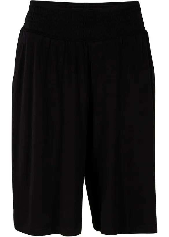 Jersey-bermudashorts i viskosemiks, bonprix