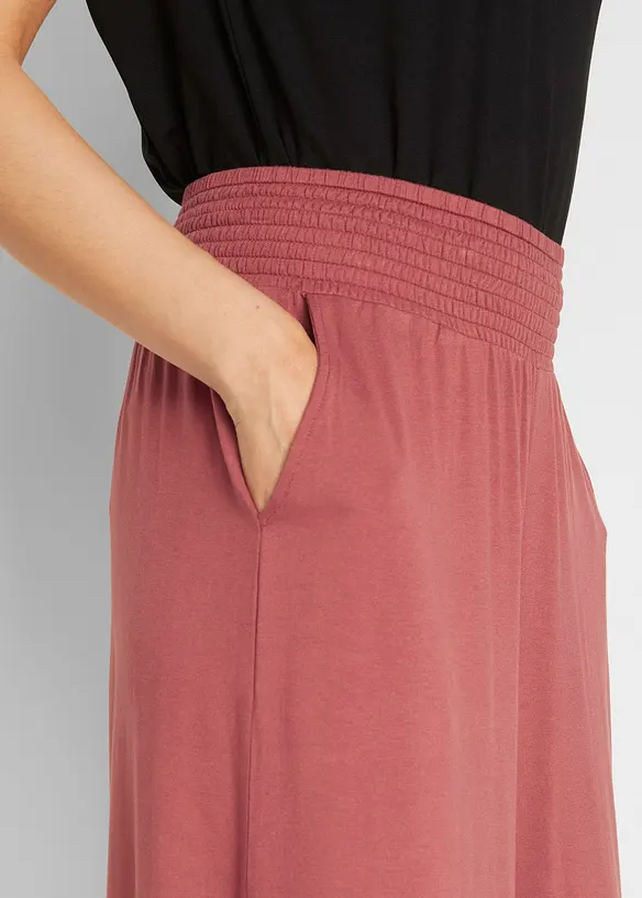 Jersey-bermudashorts i viskosemiks, bonprix