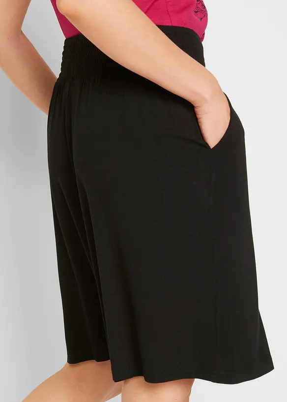 Jersey-bermudashorts i viskosemiks, bonprix