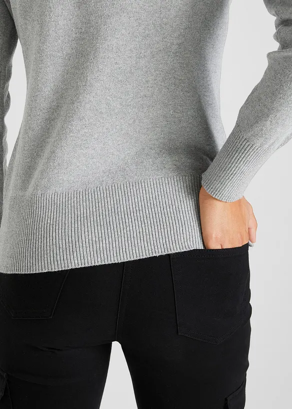 Basic genser med resirkulert bomull, bonprix