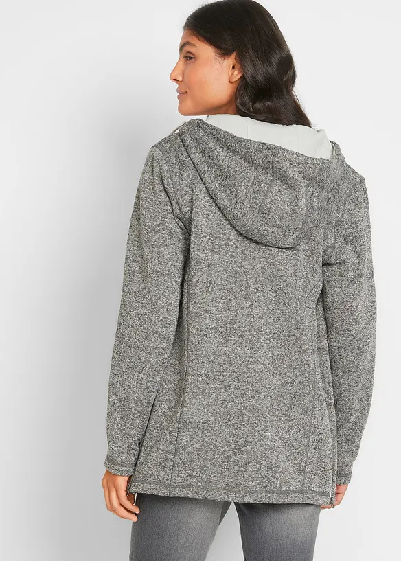 Mammajakke i fleece med b&aelig;reinnlegg, bonprix