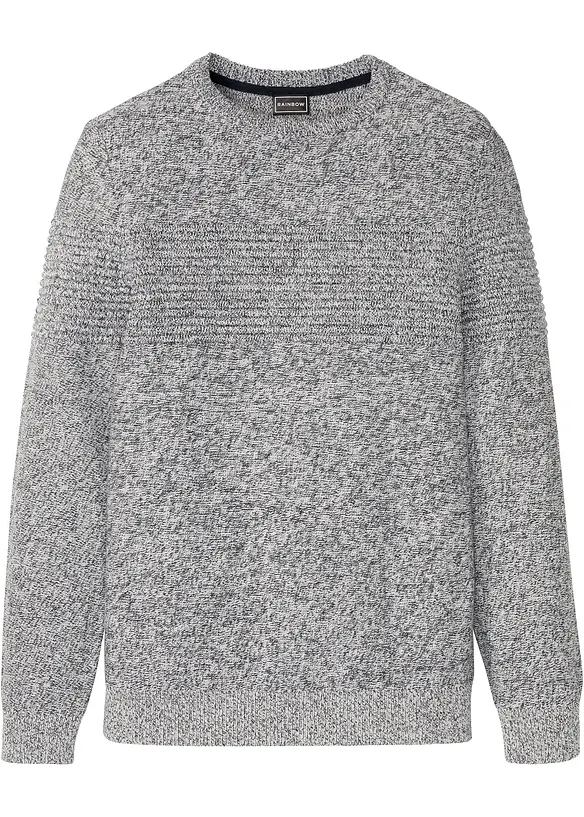 Genser i 100% bomull, bonprix