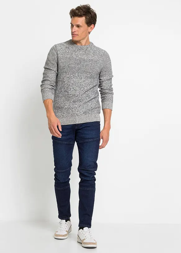 Genser i 100% bomull, bonprix