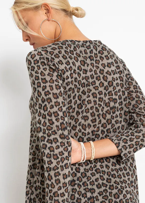 Trikot midikjole, bonprix