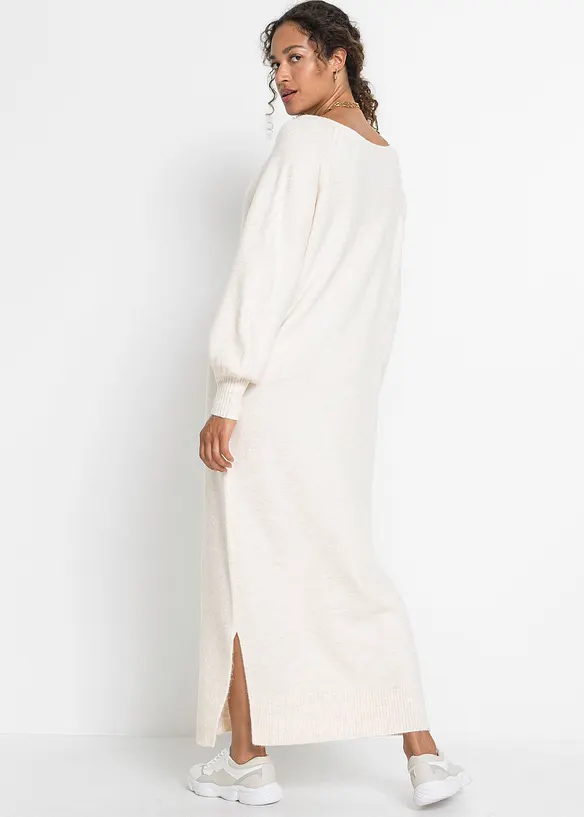 Legglang, oversized og strikket kjole, bonprix