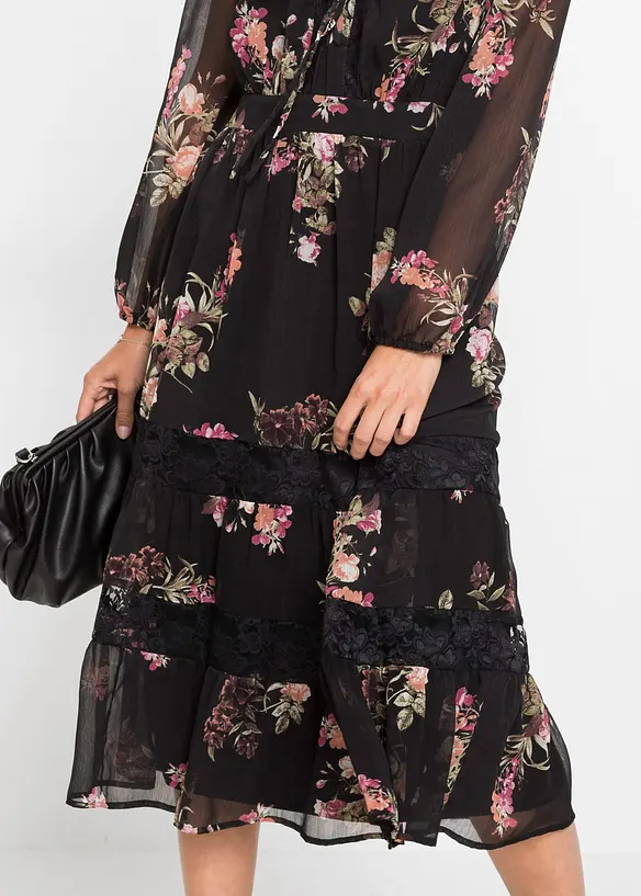 Midikjole med print, BODYFLIRT
