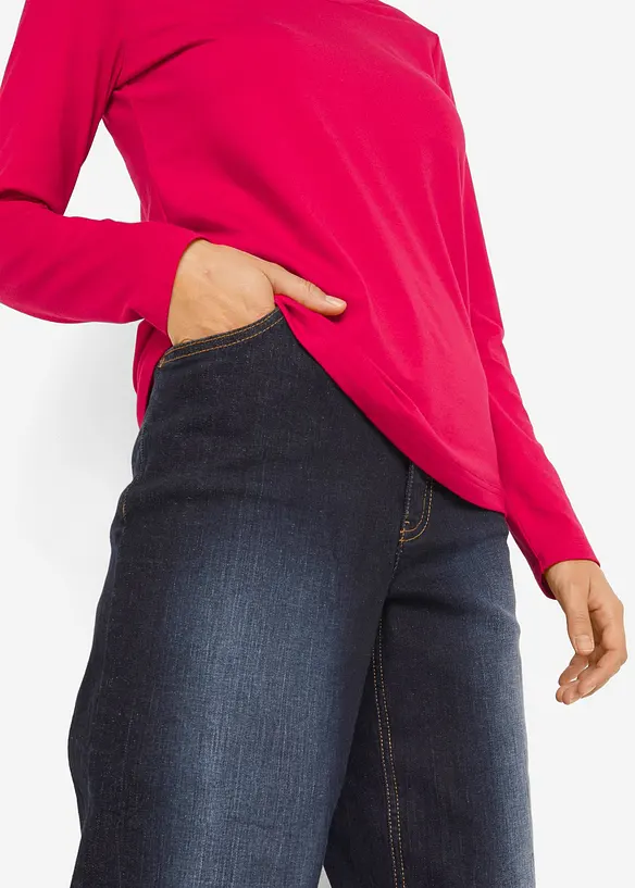 Langermet topp (2-pack), bonprix