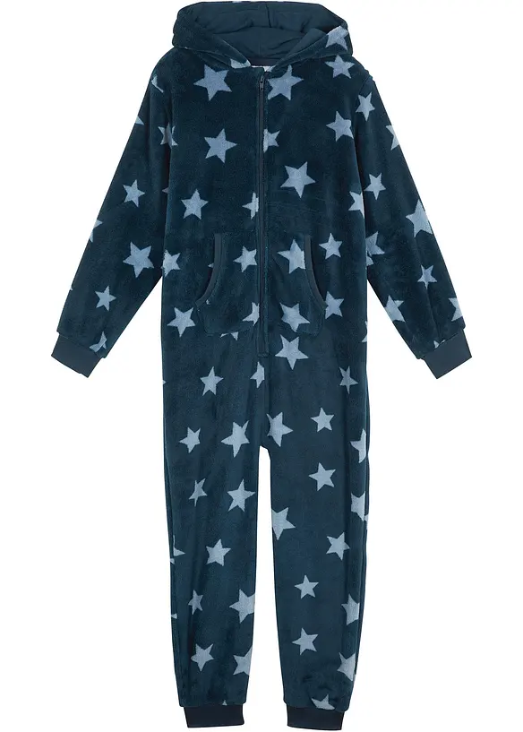 Fleece-jumpsuit til barn, bonprix