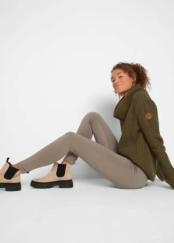 Termoleggings med komfortlinning, bonprix