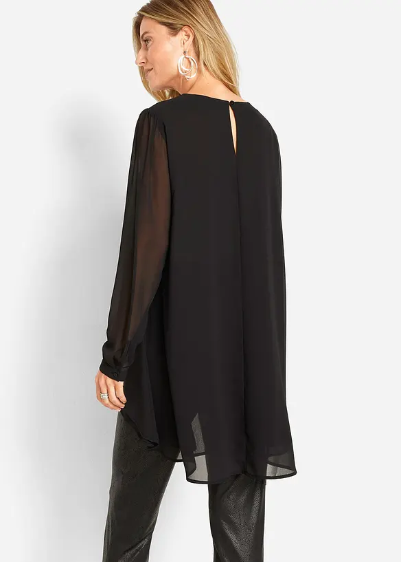 Tunika med lengre bakstykke, bonprix