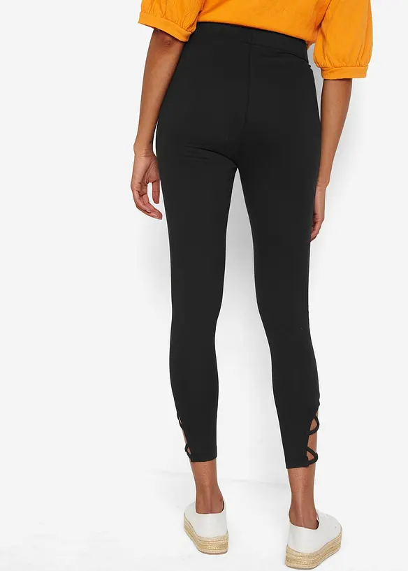 7/8-High Waist-leggings med økologisk bomull, bonprix