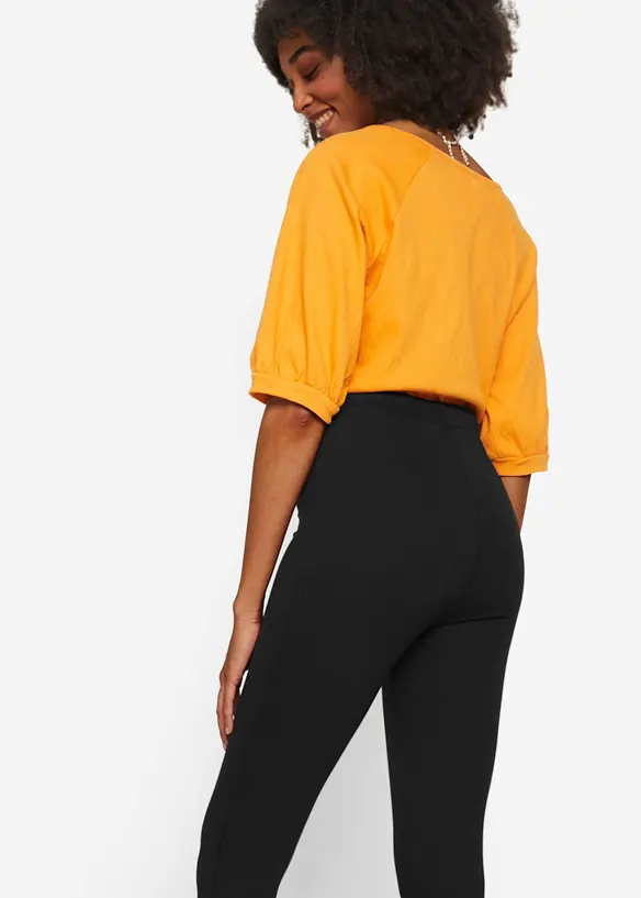 7/8-High Waist-leggings med økologisk bomull, bonprix