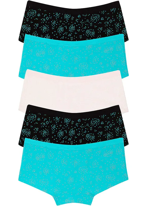 Truse med myk bomull (5-pack), bonprix