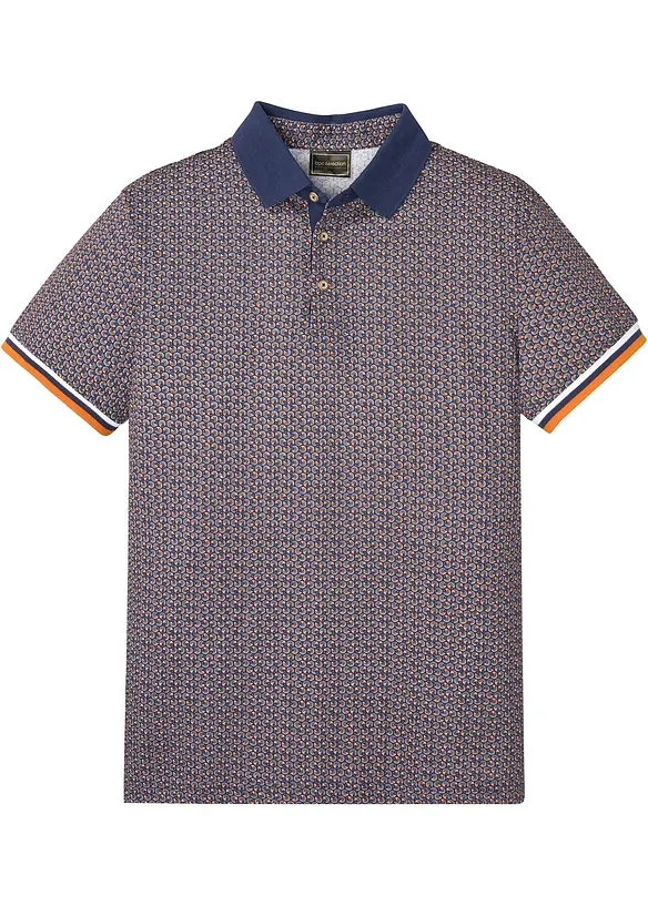 Kortermet jersey-poloskjorte i 100% økologisk bomull, bonprix