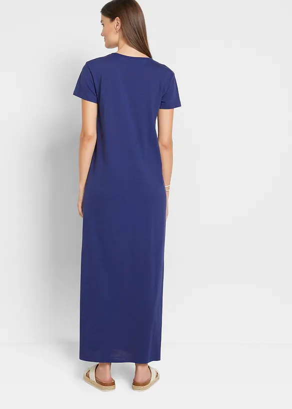 Maxikjole i 100% bomull, bonprix