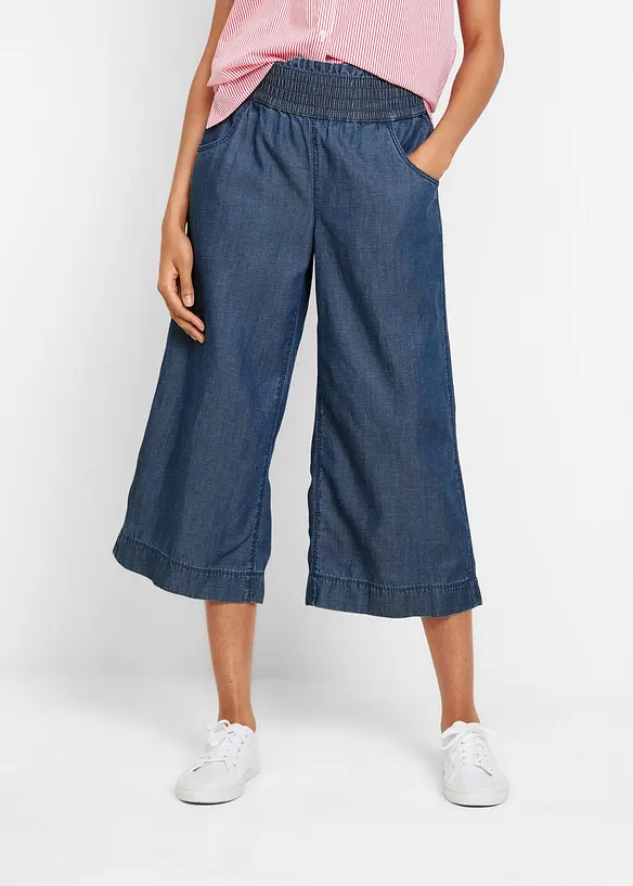Culotte i lyocell, bonprix