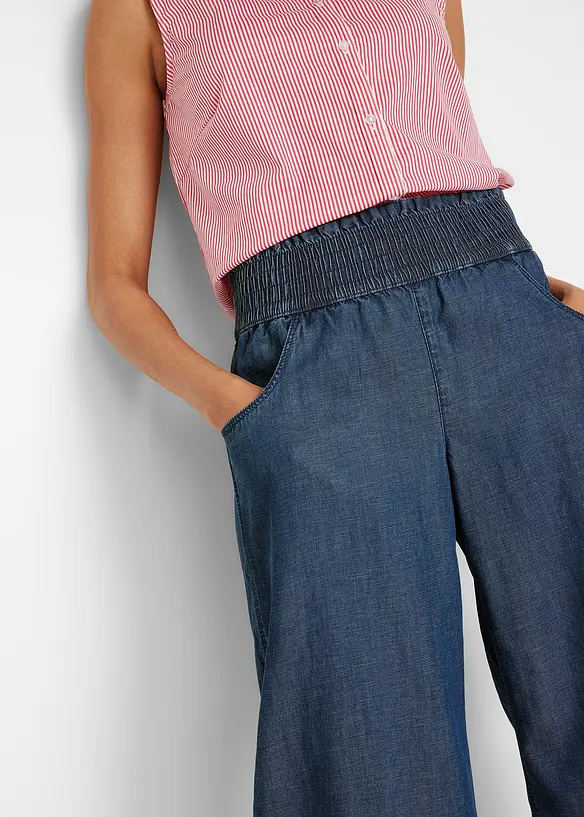 Culotte i lyocell, bonprix
