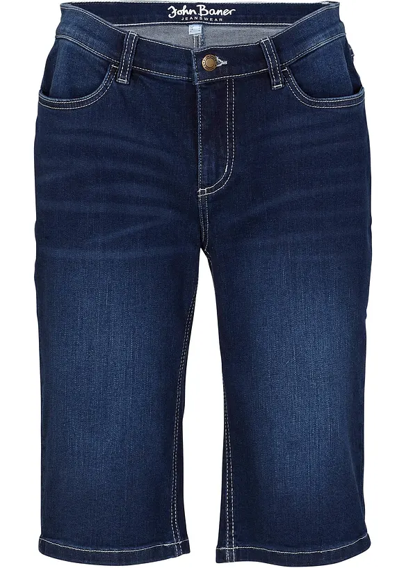Bermuda-jeans, komfort-stretch, bonprix