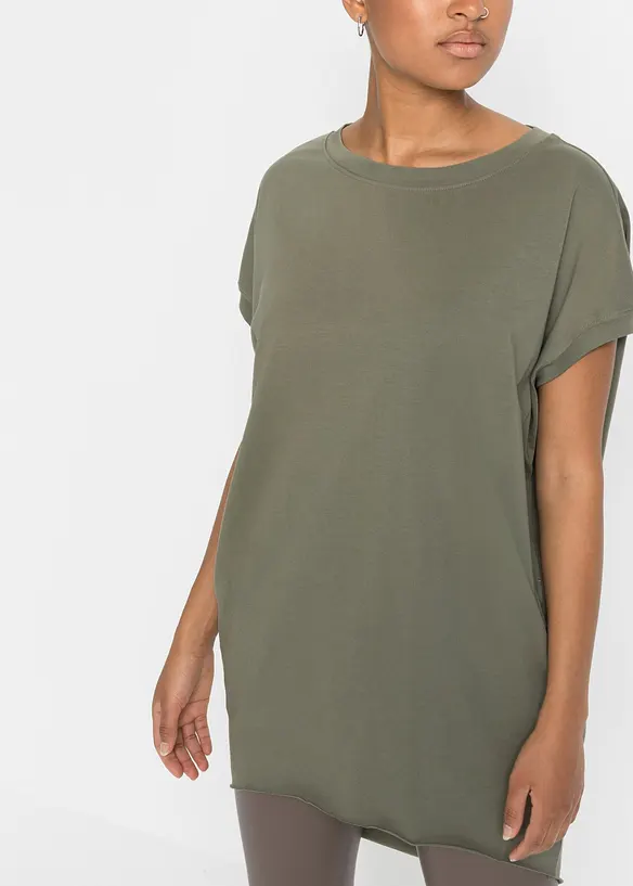 Lang topp i 100% bomull, bonprix
