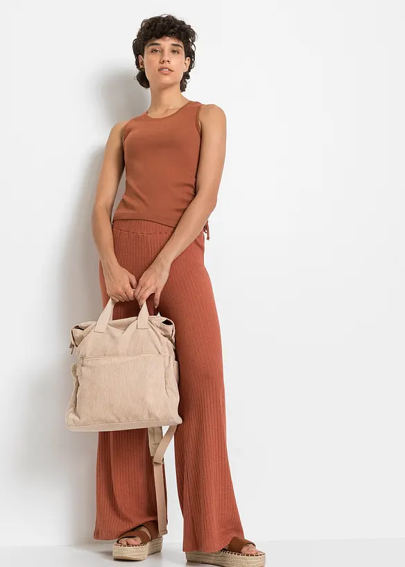 Ryggsekk i kordfl&oslash;ylestil, bonprix