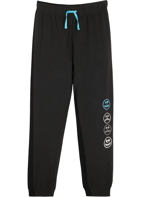 Joggebukse i myk bomullsmiks, bonprix