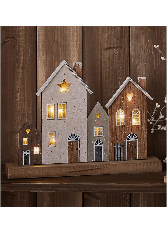 LED-dekorasjon hus, bonprix