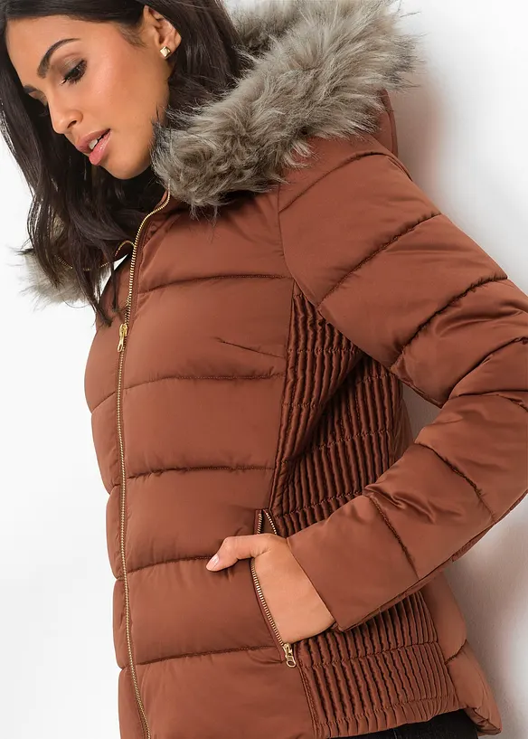 Vattert jakke i resirkulert polyester, bonprix