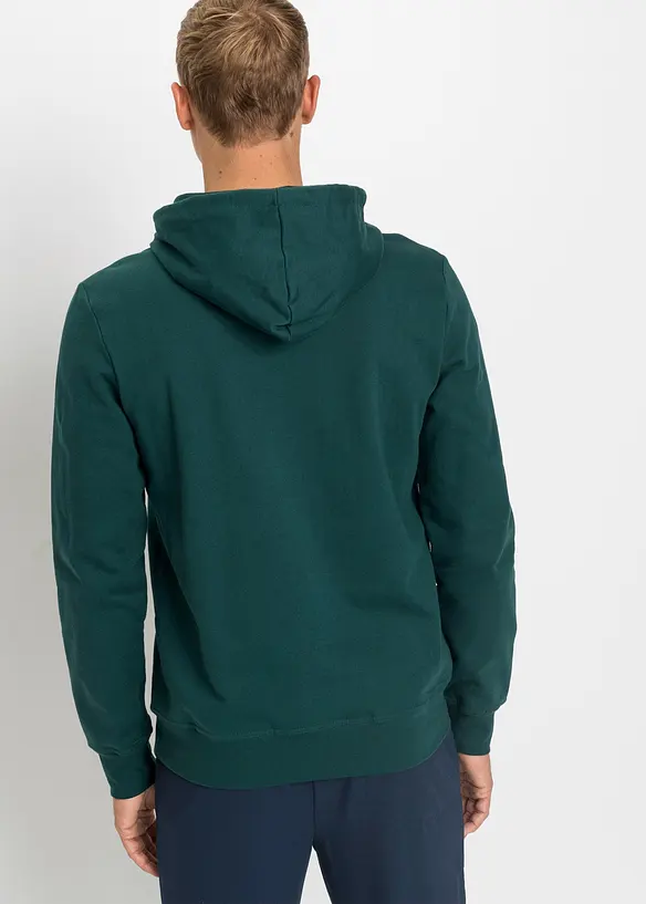 Hettegenser i 100% bomull, bonprix