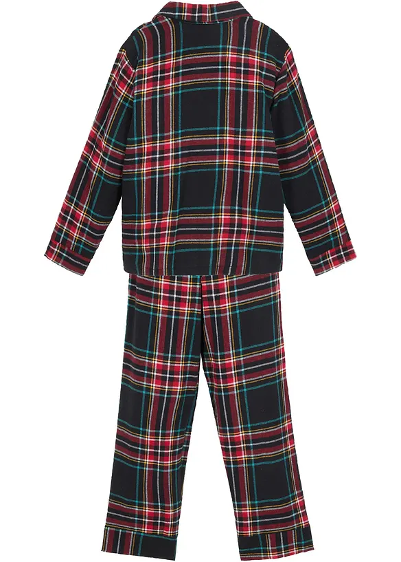 Pyjamas i myk flanell (2-delt sett), bonprix