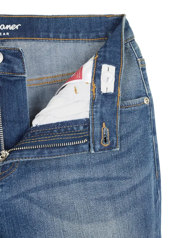 Slim Fit-jeans med regulerbar linning, Straight, bonprix