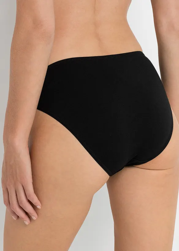 Truse med blonder (4-pack), bonprix