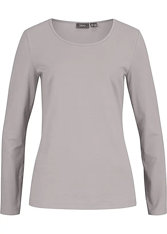 Langermet topp (2-pack), bonprix