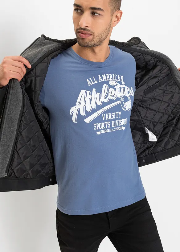 T-skjorte (2-pack) i Regular Fit, bonprix
