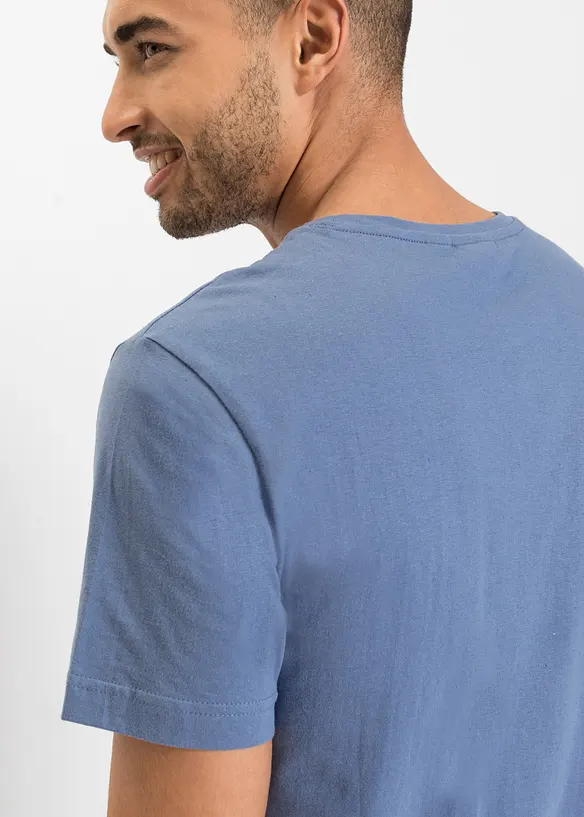 T-skjorte (2-pack) i Regular Fit, bonprix