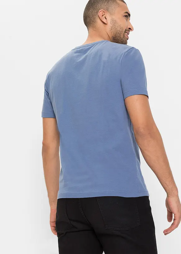 T-skjorte (2-pack) i Regular Fit, bonprix