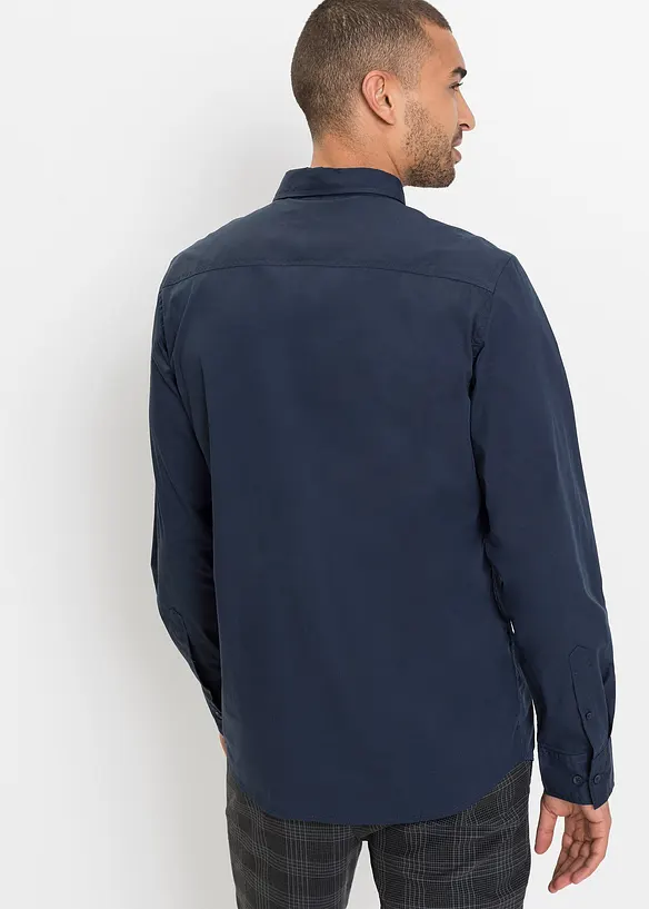 Skjorte med stretch, Slim Fit, bonprix