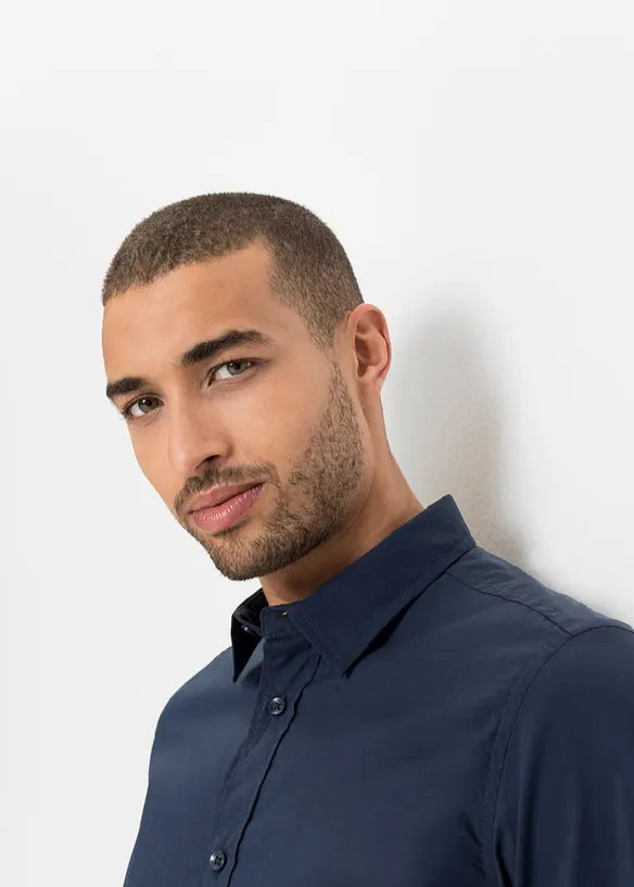 Skjorte med stretch, Slim Fit, bonprix