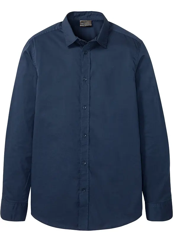 Skjorte med stretch, Slim Fit, bonprix