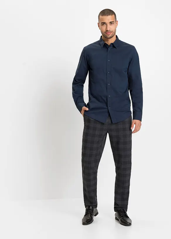 Skjorte med stretch, Slim Fit, bonprix